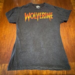 X-Men '97 Wolverine T-Shirt Medium Marvel Studios Snikt Graphic Tee Black Logan